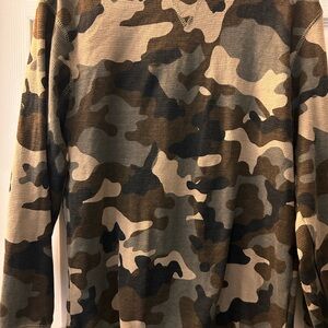 Stanley Tan and Gray Shirt